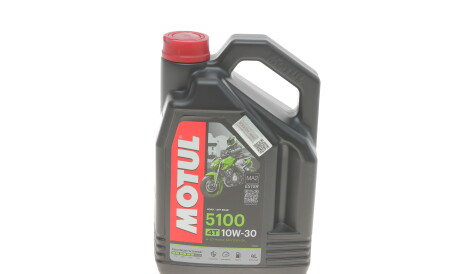 Моторное масло 5100 4T 10W-30, 4 л (104063) - MOTUL 836641