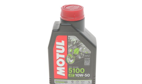 Моторное масло 5100 4T 10W-50, 1 л (104074) - MOTUL 836811