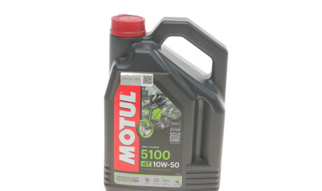 Моторна олива 5100 4T 10W-50, 4 л (104076) - MOTUL 836841