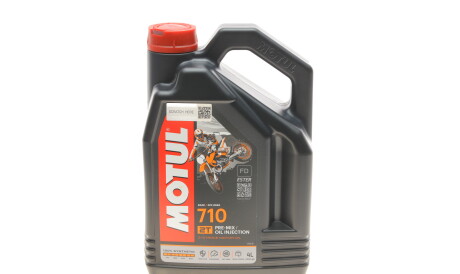 Моторное масло 710 2T, 4 л (104035) - MOTUL 837341