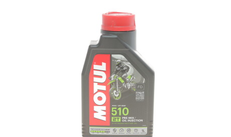 Моторна олива 510 2T, 1 л (104028) - MOTUL 837411