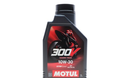 Олива 10W30 300V Factory Line Road Racing 4T (1L) (112546) - MOTUL 837711