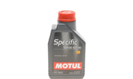 Моторна олива Specific 504 00 507 00 0W-30, 1 л (107049) - MOTUL 838611