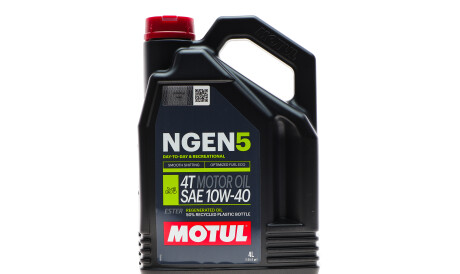 Моторна олива Ngen 5 10W-40, 4 л (111830) - MOTUL 839141