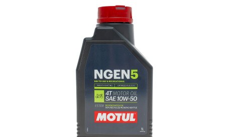 Моторна олива Ngen 5 10W-50, 1 л (111831) - MOTUL 839201