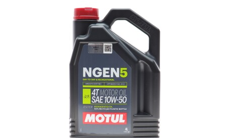 Моторна олива Ngen 5 10W-50, 4 л (111832) - MOTUL 839241