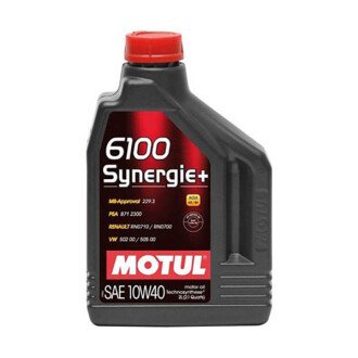 Моторное масло 6100 Sinergie+ 10W-40, 2 л (101488) - MOTUL 839421 (фото 1)