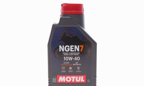 Моторное масло Ngen 7 10W-40, 1 л (111835) - (83122405891) MOTUL 839601