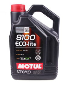 Моторное масло 8100 Eco-Lite 0W-20, 4 л (108535) - (002790WQTE, 0888083885, 0888086294) MOTUL 841154