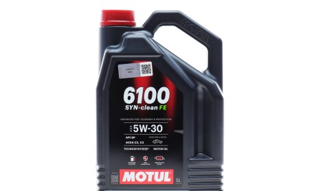 Олива 5W30 Syn-clean FE (5L) (API SP) (ACEA C2|C3) (112921) - MOTUL 841751