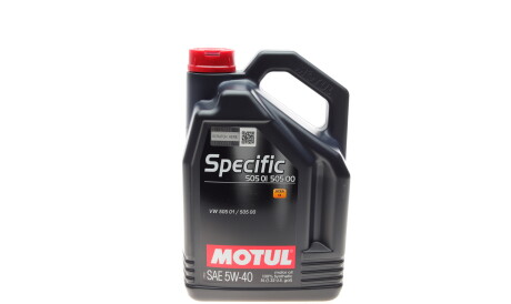 Моторна олива Specific 505 01 502 00 505 00 5W-40, 5 л (101575) - MOTUL 842451