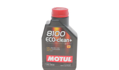 Моторна олива 8100 Eco-Clean+ 5W-30, 1 л (101580) - MOTUL 842511