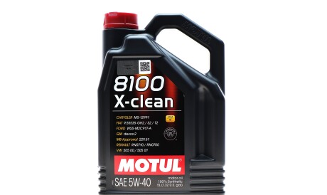 Моторное масло 8100 X-Clean 5W-40, 5 л (102051) - MOTUL 843451