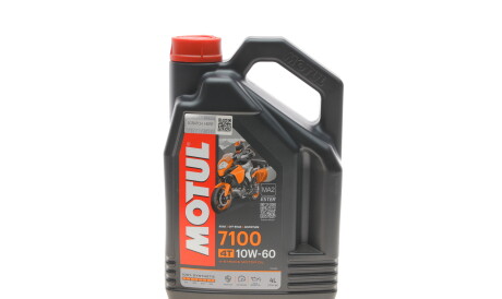 Моторна олива 7100 4T 10W-60, 4 л (104101) - MOTUL 845541