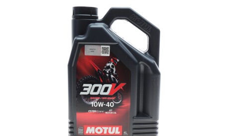 Олива 10W40 300V FACTORY LINE OFF ROAD 4T (4L) (112559) - MOTUL 847641