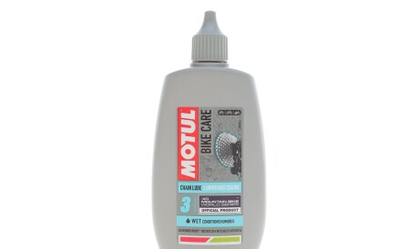 Змазка для ланцюгів велосипедів Chain Lube Wet Bike Care Off Road (100ml) (112846) - MOTUL 851107