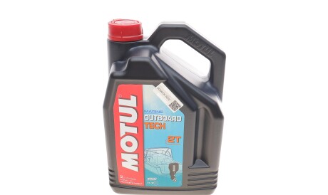 Моторна олива Outboard Tech 2T, 5 л (101728) - MOTUL 851751