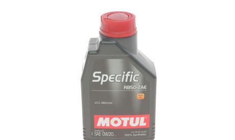 Моторное масло Specific RBS0-2AE 0W-20, 1 л (106044) - MOTUL 867411