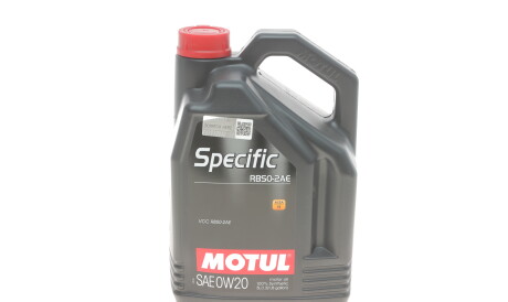 Моторна олива Specific RBS0-2AE 0W-20, 5 л (106045) - MOTUL 867451