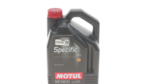 Моторное масло Specific 2312 0W-30, 5 л (106414) - MOTUL 867551