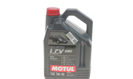 Моторна олива Power LCV Euro 5W-40, 5 л (109901) - MOTUL 872251