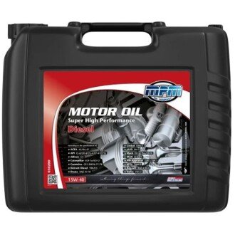 Моторна олива Super High Performance Diesel 15W-40, 20 л (03020D) - MPM 03020DHD