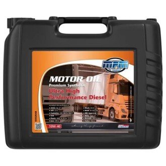 Моторна олива Premium Synthetic Ultra High Performance Diesel 10W-40, 20 л - MPM 05020AB