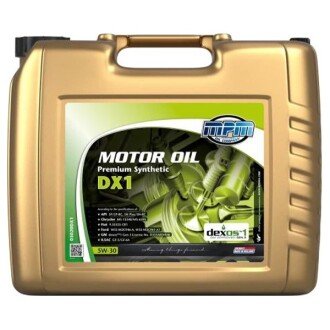 Моторное масло Premium Synthetic DX1 5W-30, 20 л - MPM 05020DX1