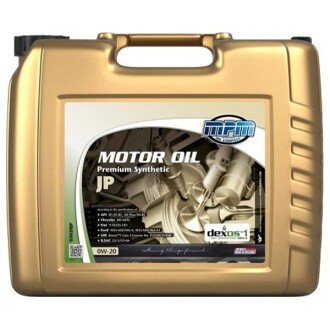 Моторна олива Premium Synthetic JP 0W-20, 20 л - MPM 05020JP (фото 1)