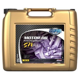 Моторное масло Premium Synthetic SN 5W-50, 20 л - MPM 05020S (фото 1)