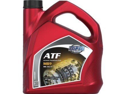 Трансмиссионная жидкость ATF MB9 4л. (MB 236.17) - MPM 16004MB9