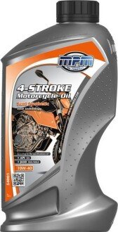 Масло для мотоциклов 4-Stroke Motorcycle Oil 10W-40 Semi-Synthetic 1 л. - MPM 54001