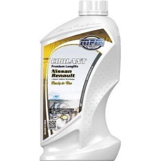 Антифриз Premium Longlife Renault-Nissan -40°C жовтий 1л. - MPM 86001CRN