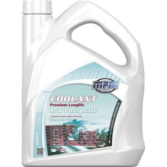 Антифриз LOW PHOSPHATE (P-OAT) -37°C темно-синій 5л. - MPM 86005CLP