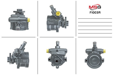 Насос Г/У восстановленный FIAT Barchetta 1995-2004,FIAT Brava 1995-2001,FIAT Bravo 1995-2001, - (25211265, 46479292, 55186442) MSG FI 003R (фото 1)