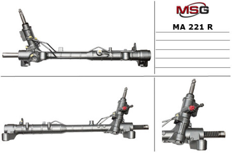 Фото товара Рульова рейка та кріплення MSG MA 221R : Купить на tto.com.ua