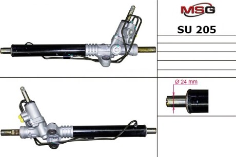 Рульова рейка (з ГПК) Subaru Legacy 03-09 - (34191FE020, 34110FG032, 34110FG020) MSG SU 205