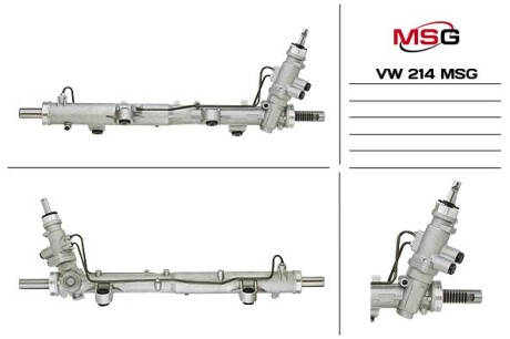 Рульова Рейка TRANSPORTER/MULTIVAN 03- - (7H1422061H, 7E1422061H, 7H1422055H) MSG VW 214