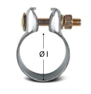 Затискний елемент, система відведення ВГ - MTS 02.8210