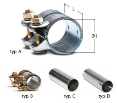 Фітинг, система відведення ВГ - MTS 02.8362