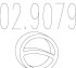 Подушка крепления глушителя резиновая - (18211105667, 18211105638, 18124490159) MTS 029079 (фото 1)