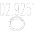 Ущільнення, вихлопна труба - ((7700785283, 7700779464)) MTS 02.9251 (фото 1)