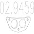 Ущільнення, вихлопна труба - ((6645622, 6163389, 6120664, 1630835, 8942002540)) MTS 02.9459 (фото 1)
