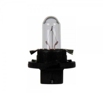 Лампа розжарювання Bax 8.4d black 12V 1.2W 17028CP (1 шт.) - NARVA 17028