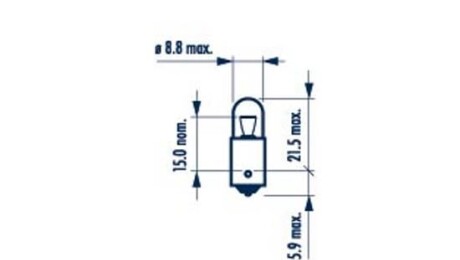 Фото 3 - Автолампа NARVA 171314000