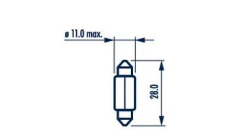 Фото 6 - Автолампа NARVA 173153000