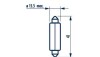 Лампа накаливания, фонарь освещения номерного знака, Лампа накаливания, внутренее освещение, Лампа накаливания, внутренее освещение, Лампа накаливания, фонарь освещения номерного знака - NARVA 17634 (фото 1)
