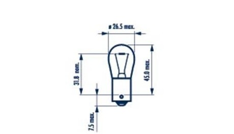 Фото 4 - Автолампа NARVA 176434000