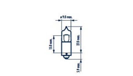 Фото 4 - Автомобільна лампа NARVA 178333000