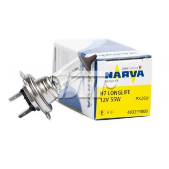 483293000 Лампа H7 LONG LIFE 12V 55W PX26d LONG LIFE - NARVA 48329